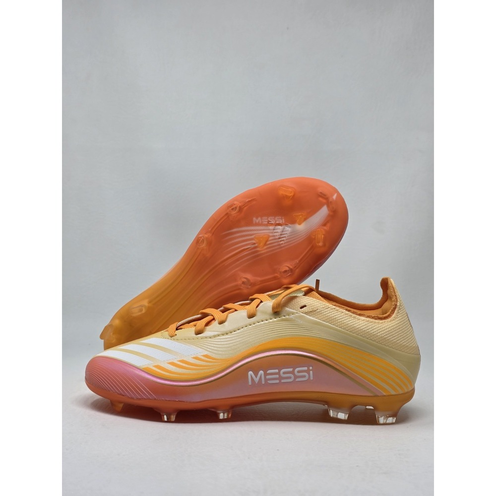 Adidas F50 Messi Elite FG Soccer Cleats Tangerine Kids Size 1.5 JQ0931 New
